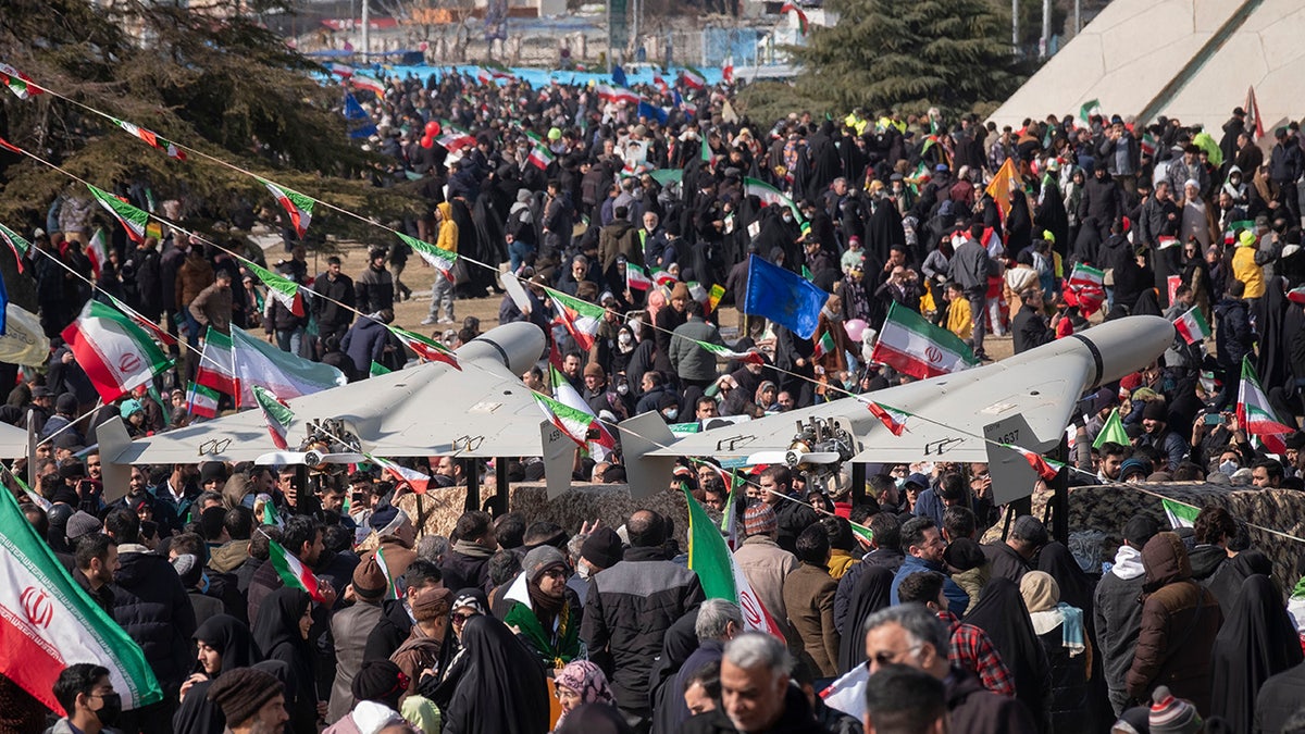 Iranian drones at parade