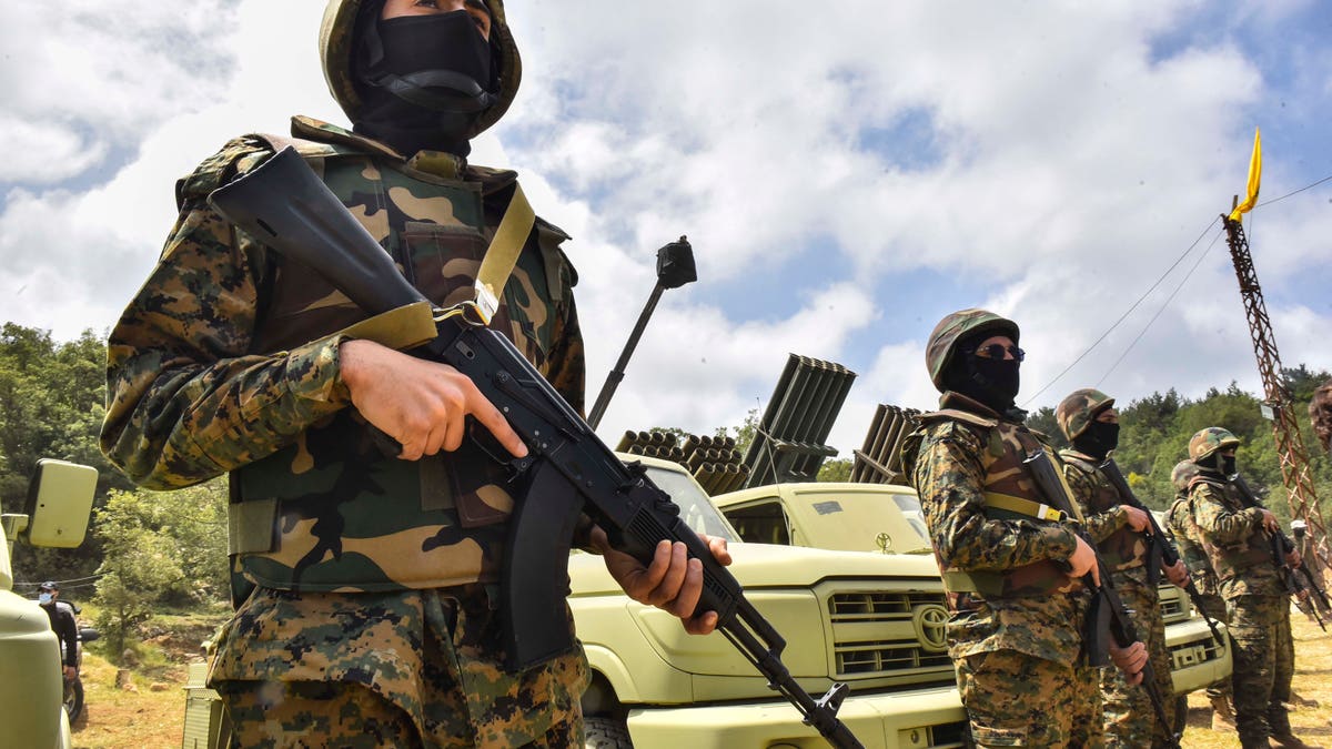 Hezbollah fighters