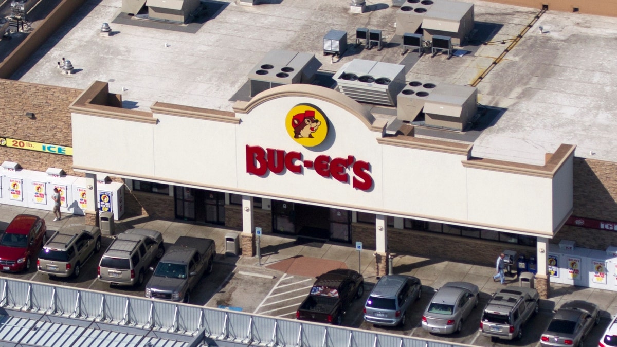 An aerial view shows a Buc-ee's store location at 27106 Northwest Freeway in Cypress on Saturday, Sept. 10, 2011, in Houston.