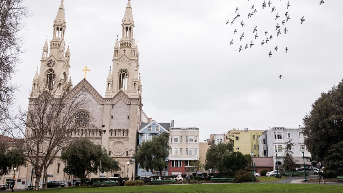 Cathedral church in California