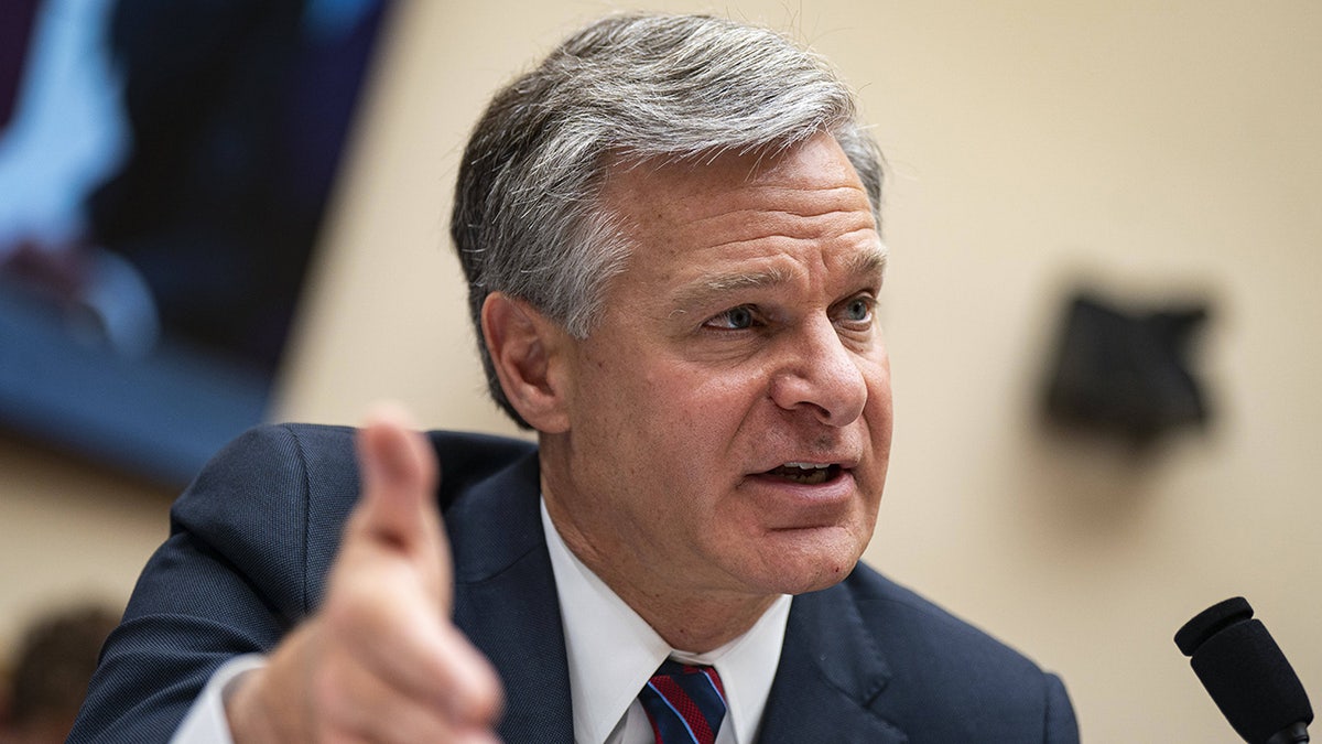 FBI Director Christopher Wray at House hearing speaks to House Judiciary Committee