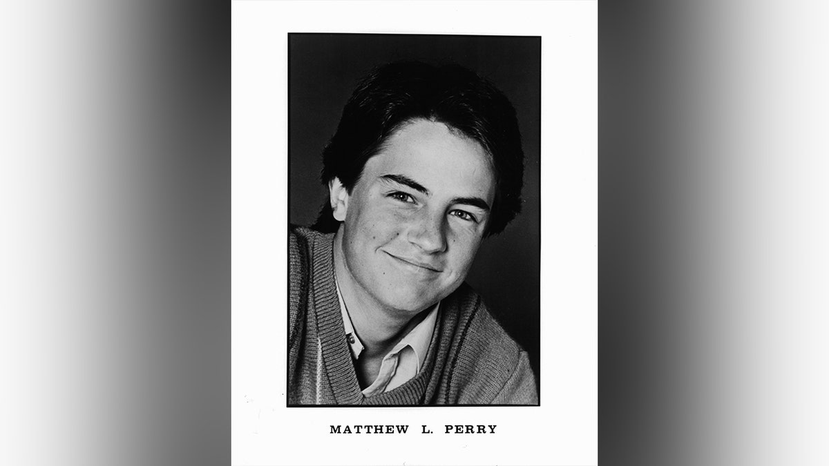 Matthew Perry in 1985