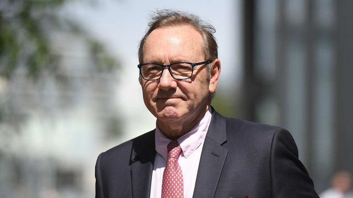 Spacey in UK for trial