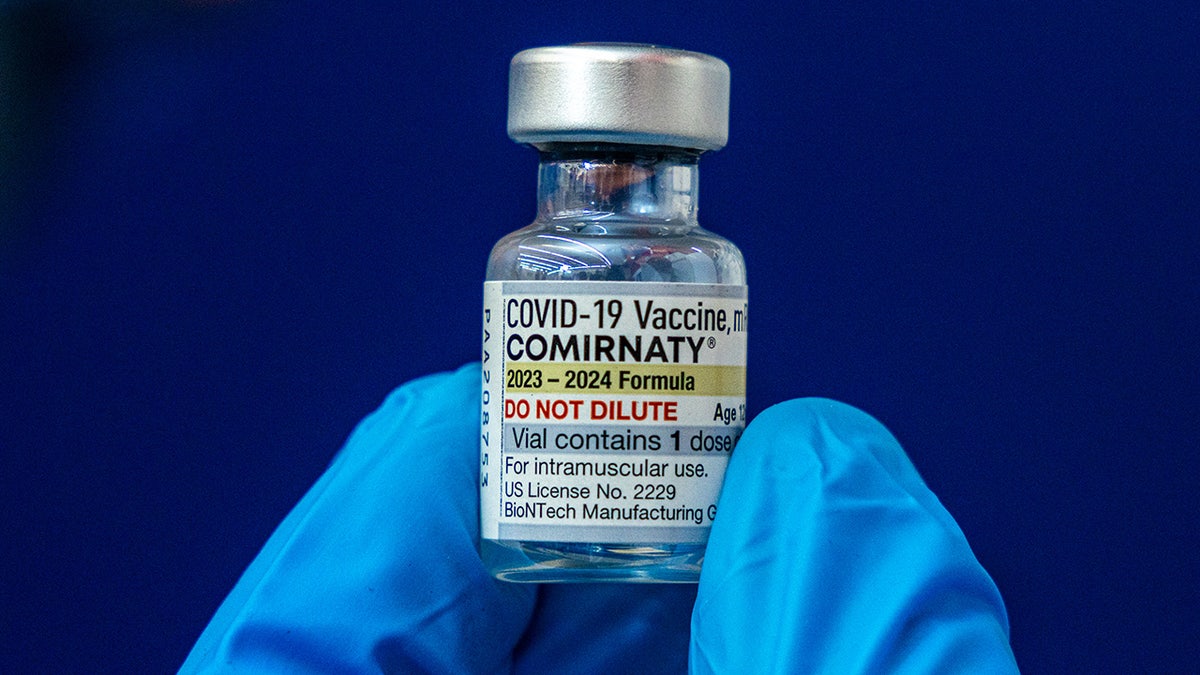 COVID vaccine bottle