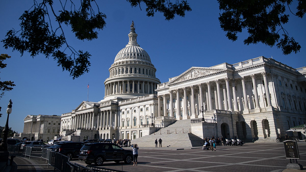 A photo of the Capitol building