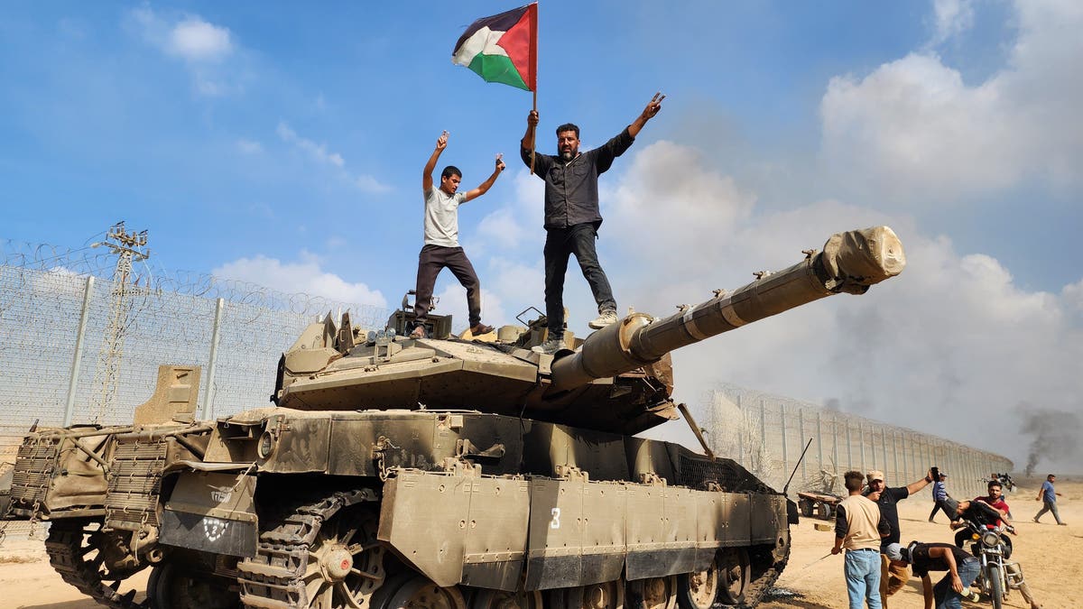 Hamas apreende tanque