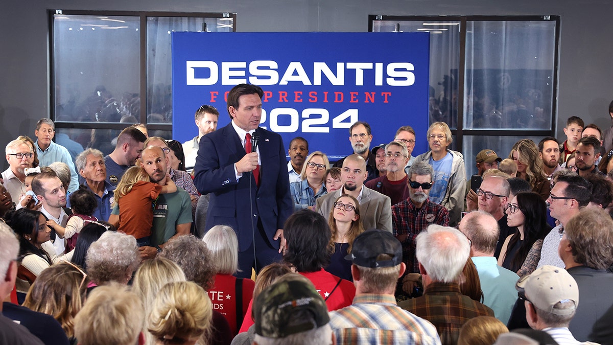 DeSantis in Iowa