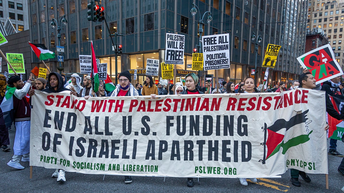 Palestine protests in NYC