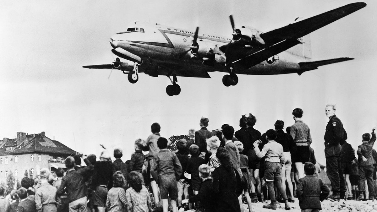 Plane in the Berlin Airlift
