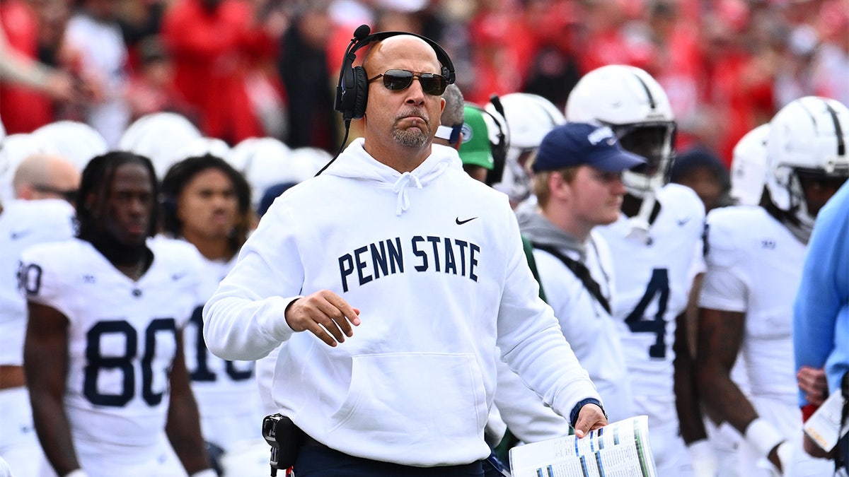 James Franklin coaches against Ohio State