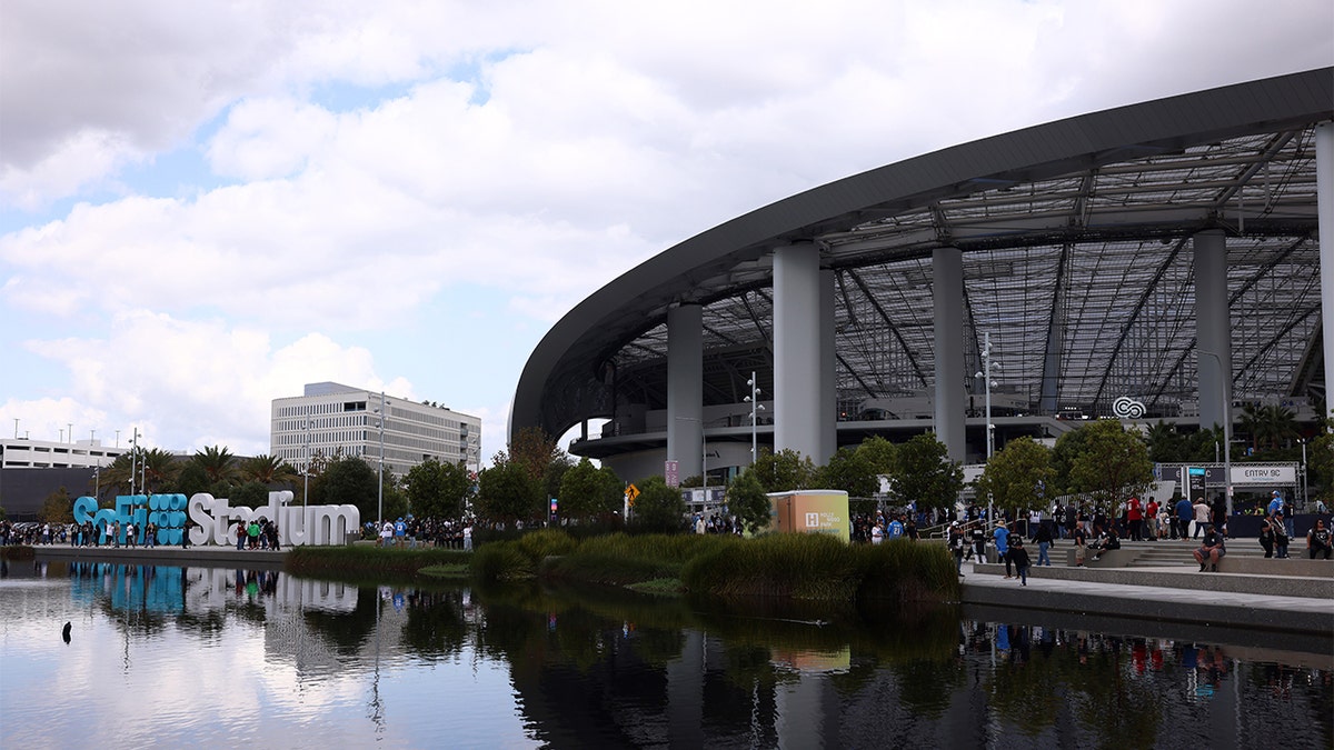 A view of SoFi Stadium