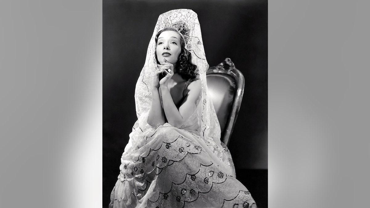Lupe Velez dressed in a classic Mexican cost