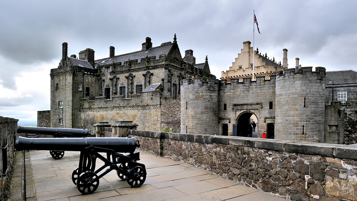 Cannons at Stirling Castle