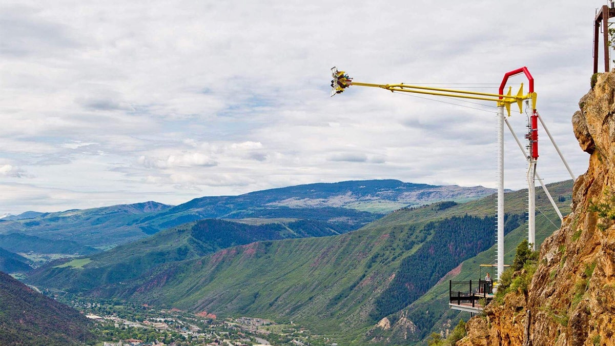 Glenwood Caverns Adventure Park Swing