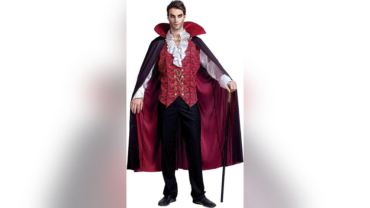 Spooktacular Creations Halloween Vampire Costume for Adult Men's Halloween Party Events