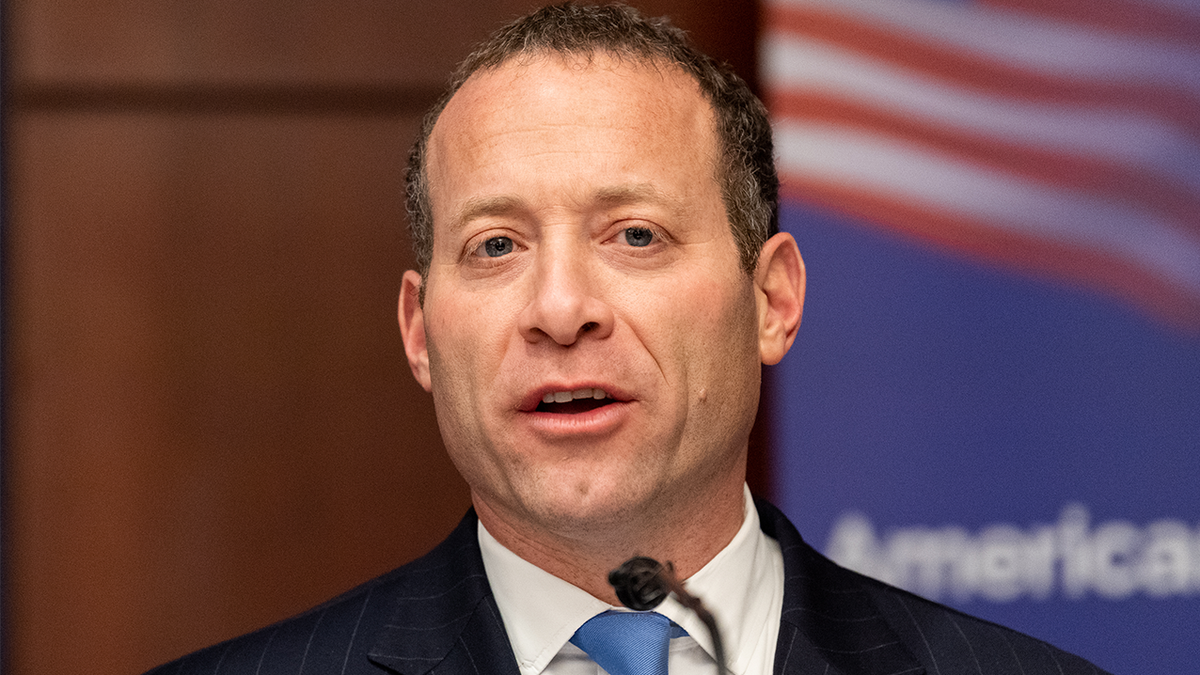 WASHINGTON, DC, UNITED STATES - 2018/12/12: US Representative Josh Gottheimer (D-NJ) at the American Zionist Movement / AZM Washington Forum: Renewing the Bipartisan Commitment Standing with Israel and Zionism in the Capitol Visitor Center in Washington, DC.
