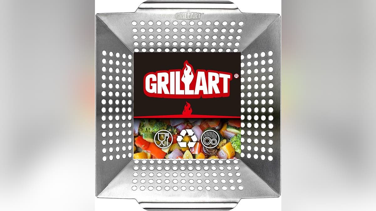 GRILLART Grill Basket Heavy Duty