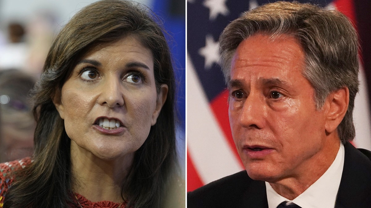 Nikki Haley and Antony Blinken