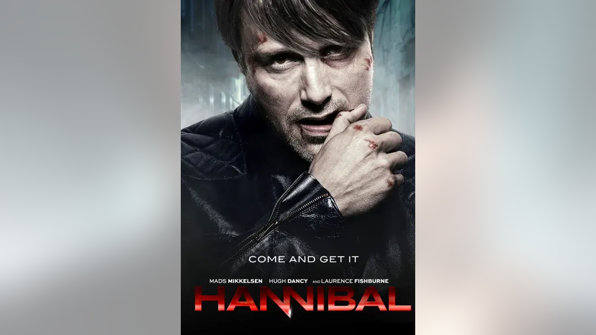 Hannibal TV series movie poster with Hannibal Lecter