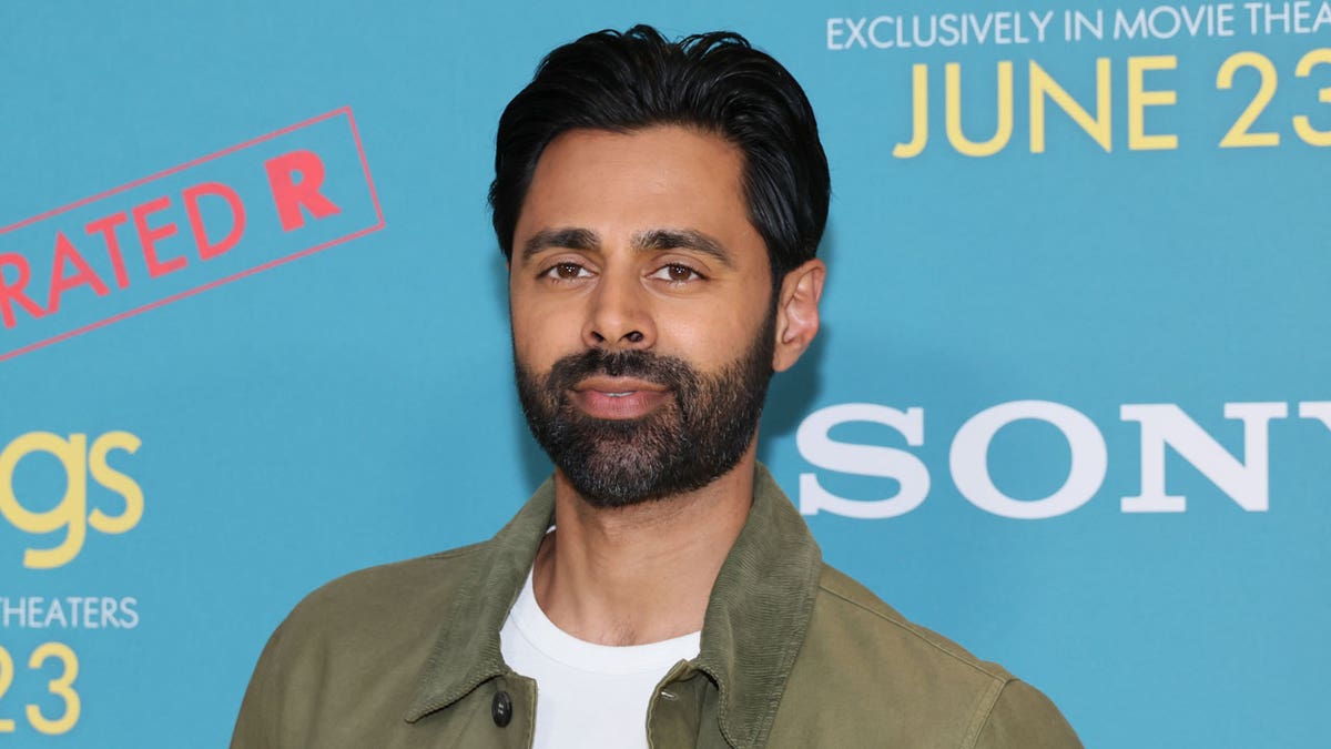 Hasan Minhaj at No Hard Feelings premiere