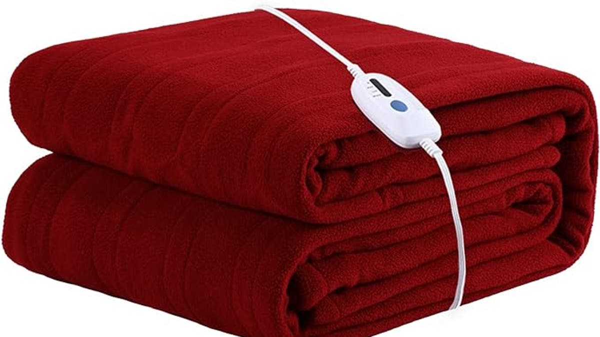 McJaw Electric Heated Blanket Full Size