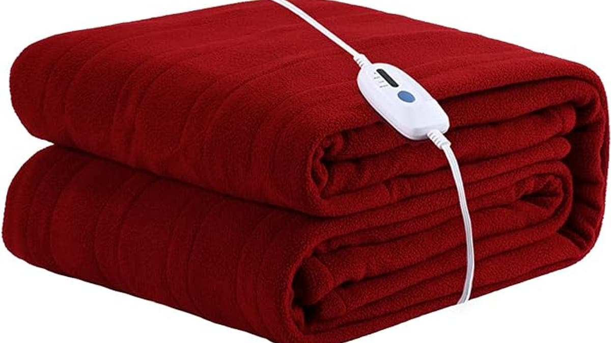 McJaw Electric Heated Blanket Full Size