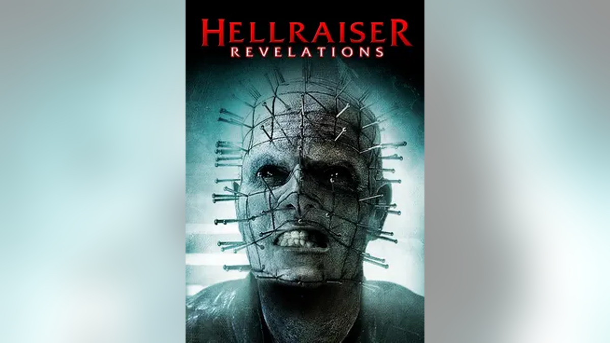 "Hellraiser: Revelations" movie poster with main character