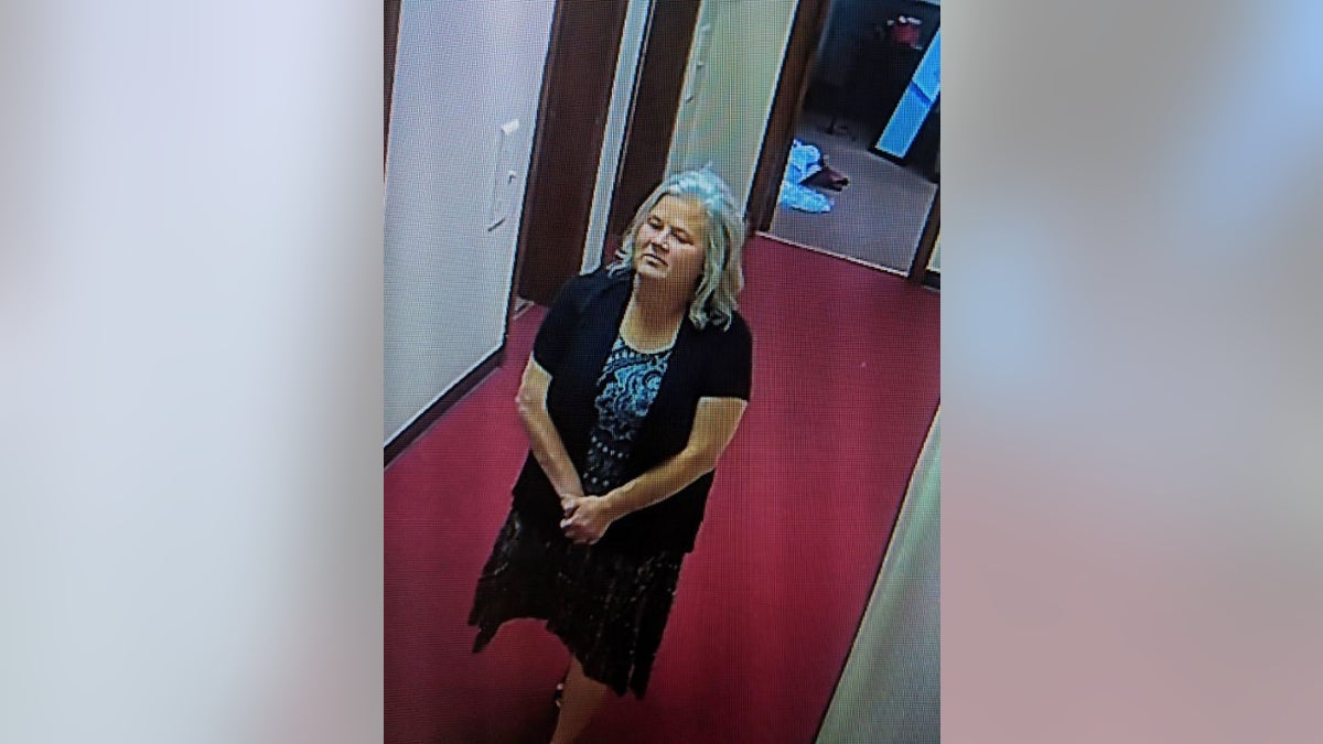 Sandra Lynn Henson pictured in a surveillance image released by police