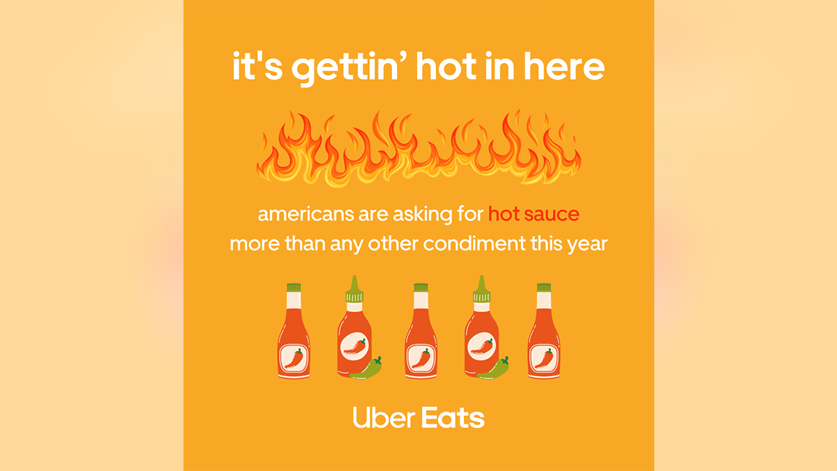 hot sauce Uber Eats