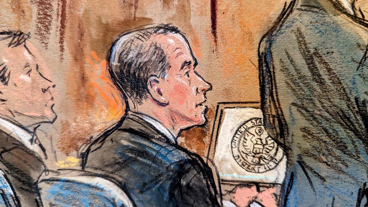 A court sketch depicts Hunter Biden’s arraignment