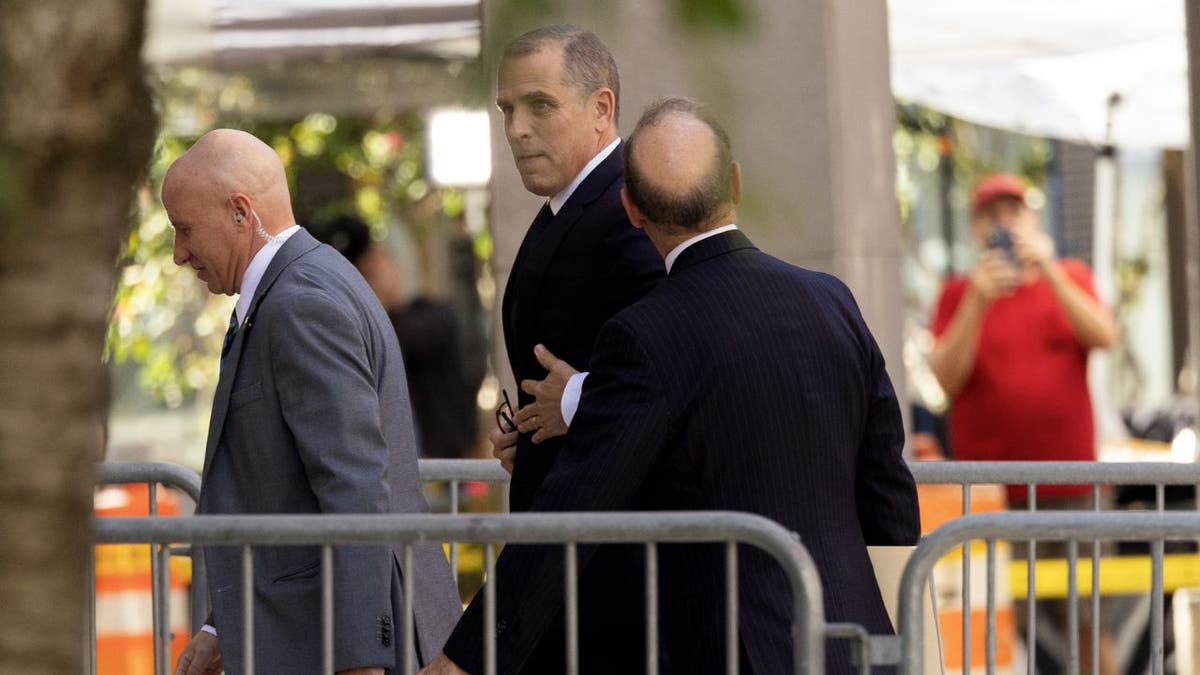 Hunter Biden arrives federal court