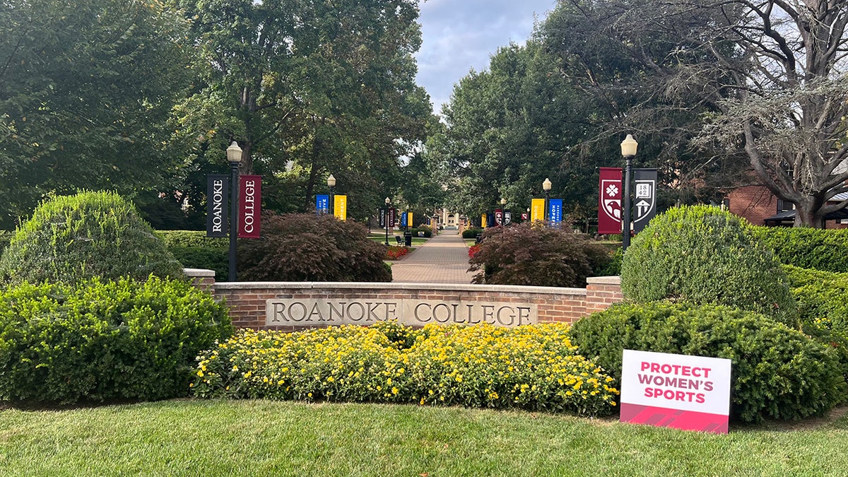 View of Roanoke College.