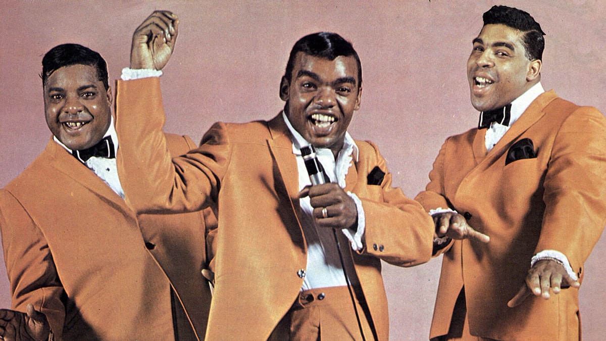 Isley Brothers pose for a portrait