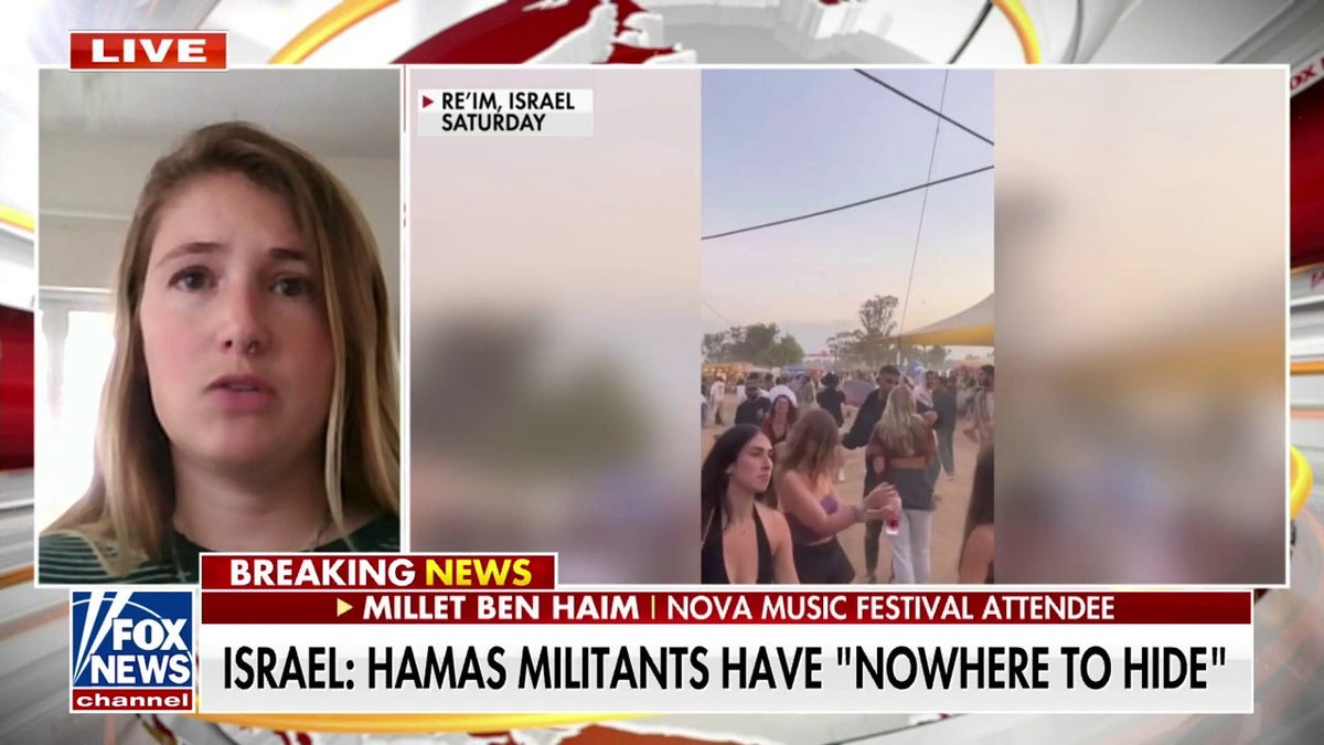 Israeli Music Festival Survivor Describes Horror Of Hamas-led Attack ...