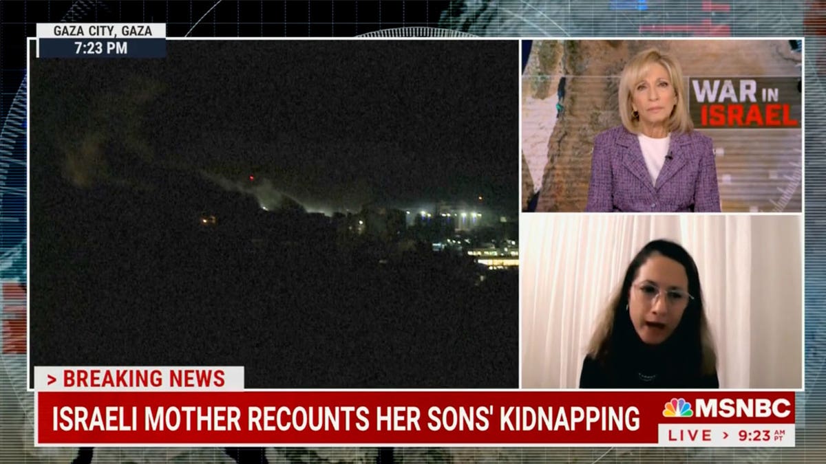 Israeli mother scolds Andrea Mitchell