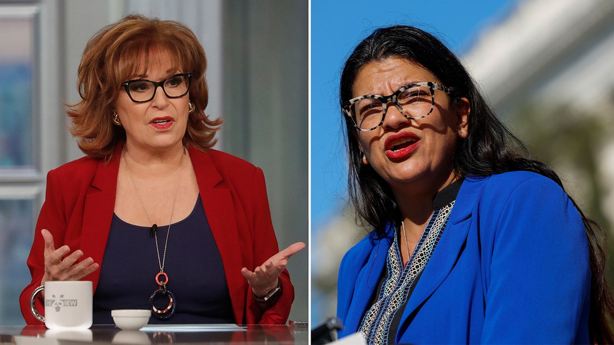 Joy Behar calls out Rashida Tlaib.