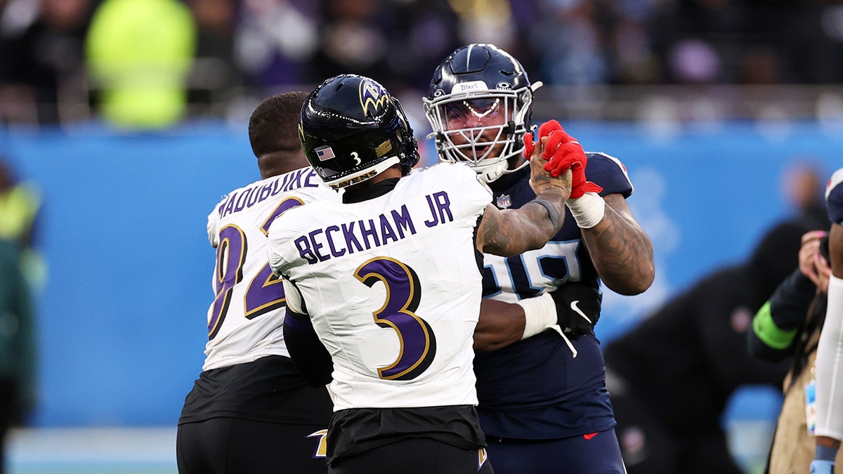 Jeffery Simmons in altercation with Odell Beckham Jr.