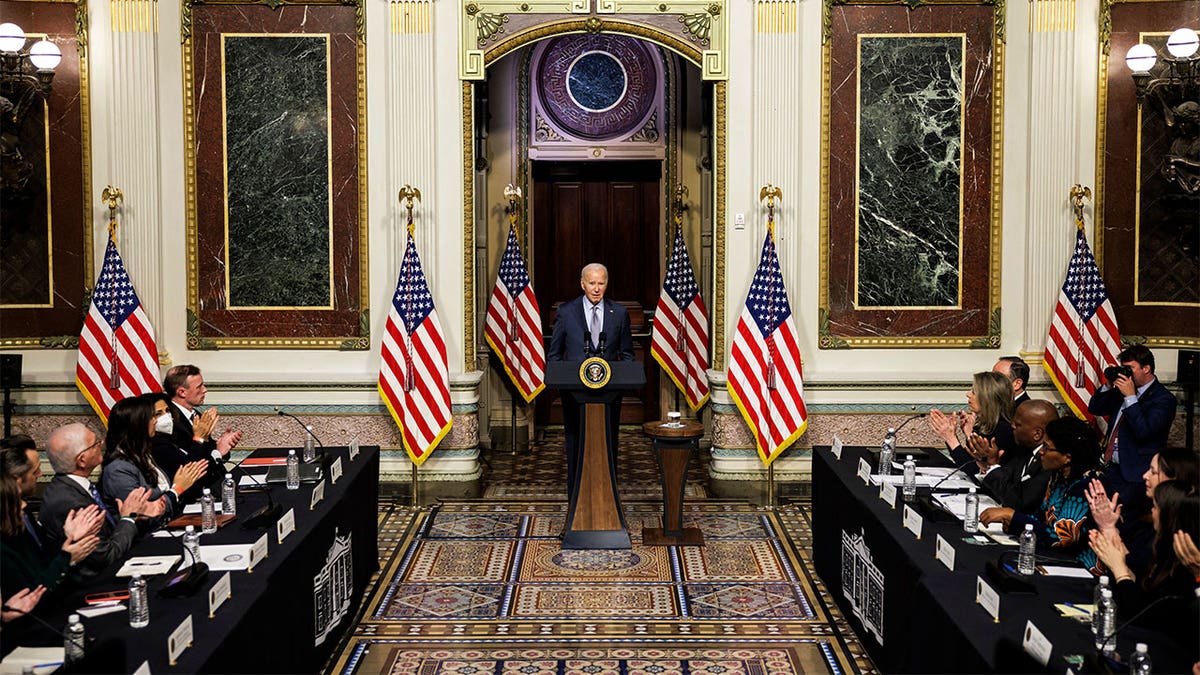 Joe Biden at White House