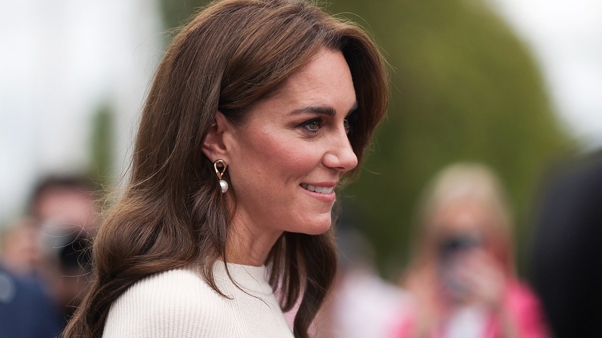 Kate Middleton attends a college event