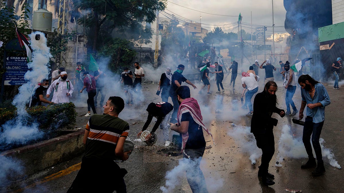 Protest in Lebanon over Israel-Hamas war