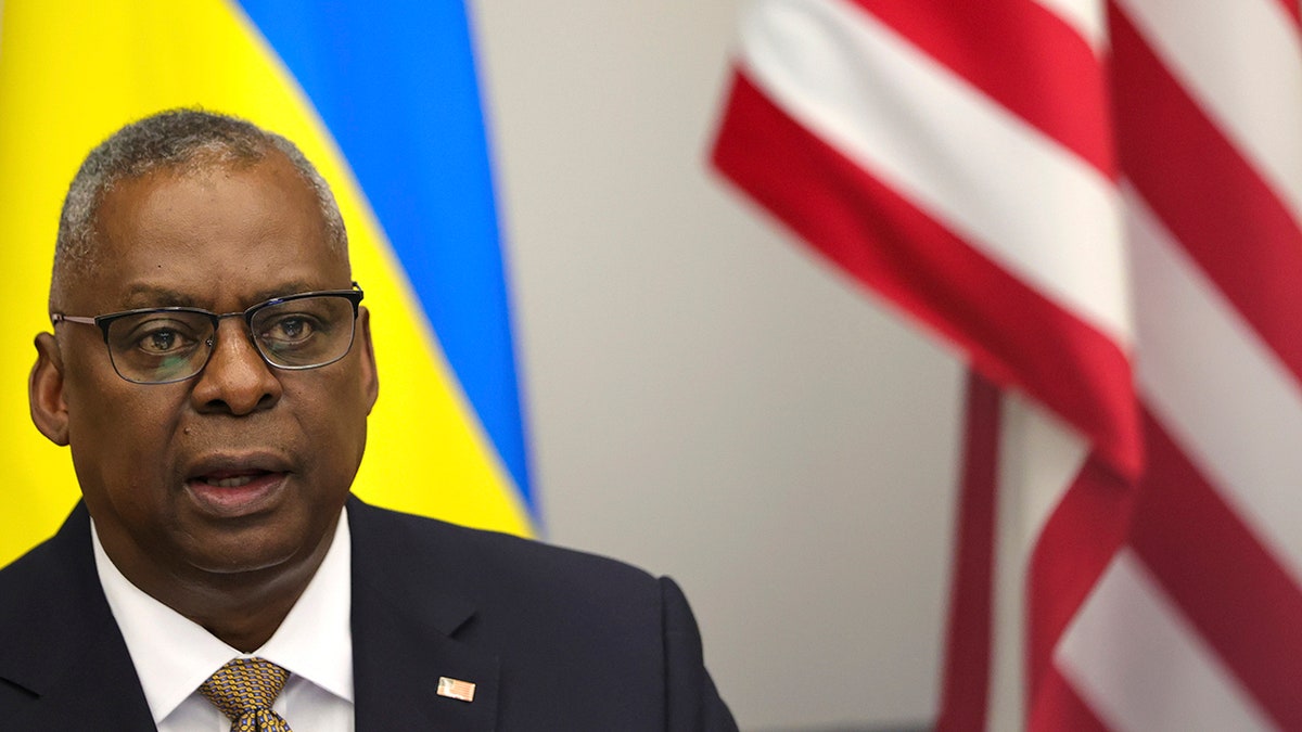 Defense Secretary Lloyd Austin speaks about Ukraine