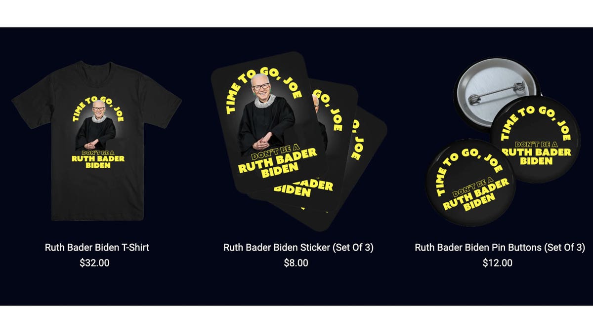 Bill Maher's anti-Biden merch