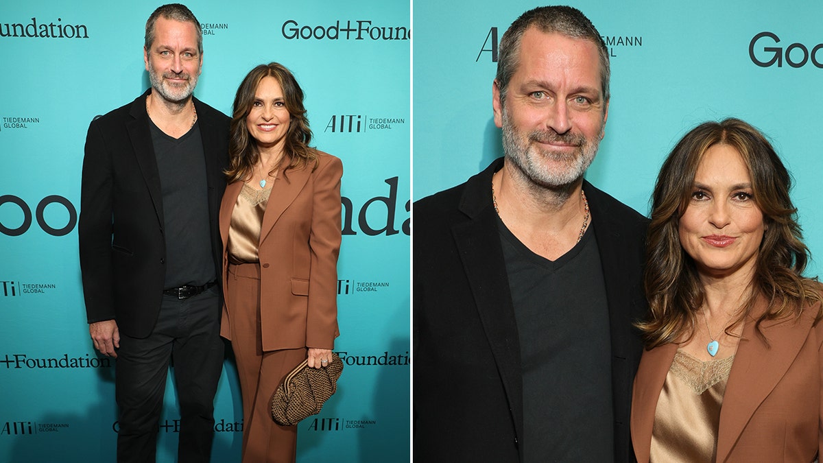 Mariska Hargitay e Peter Herman ad un evento