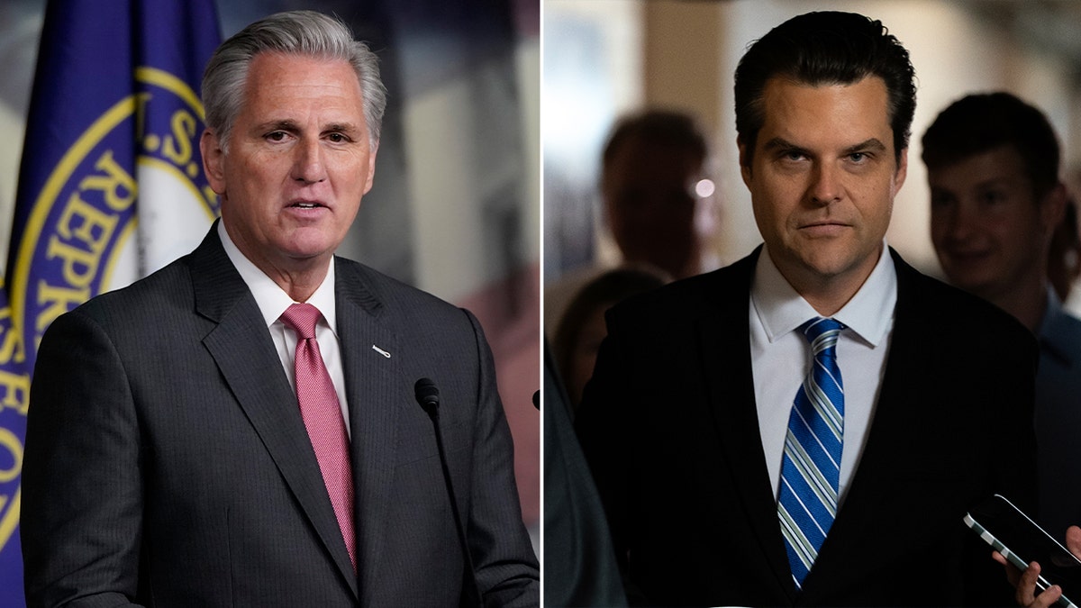 Kevin McCarthy, Matt Gaetz Trade Jabs As Fierce Rivalry Continues: He ...