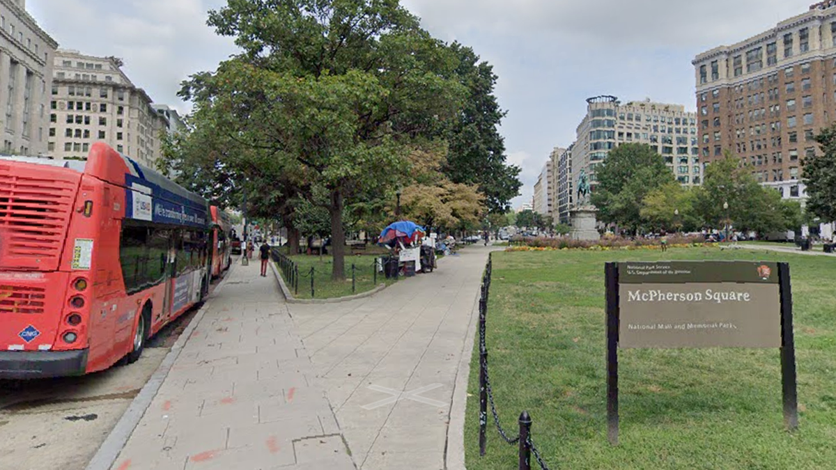 McPherson Square in Washington, DC