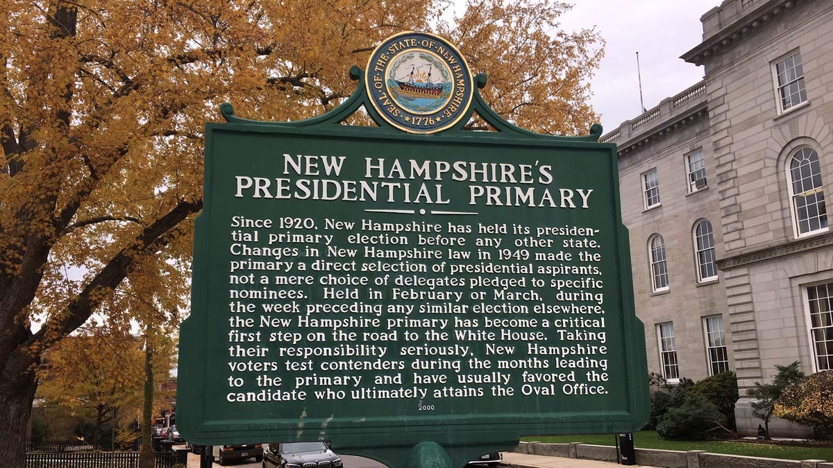 New Hampshire holds the first presidential primary