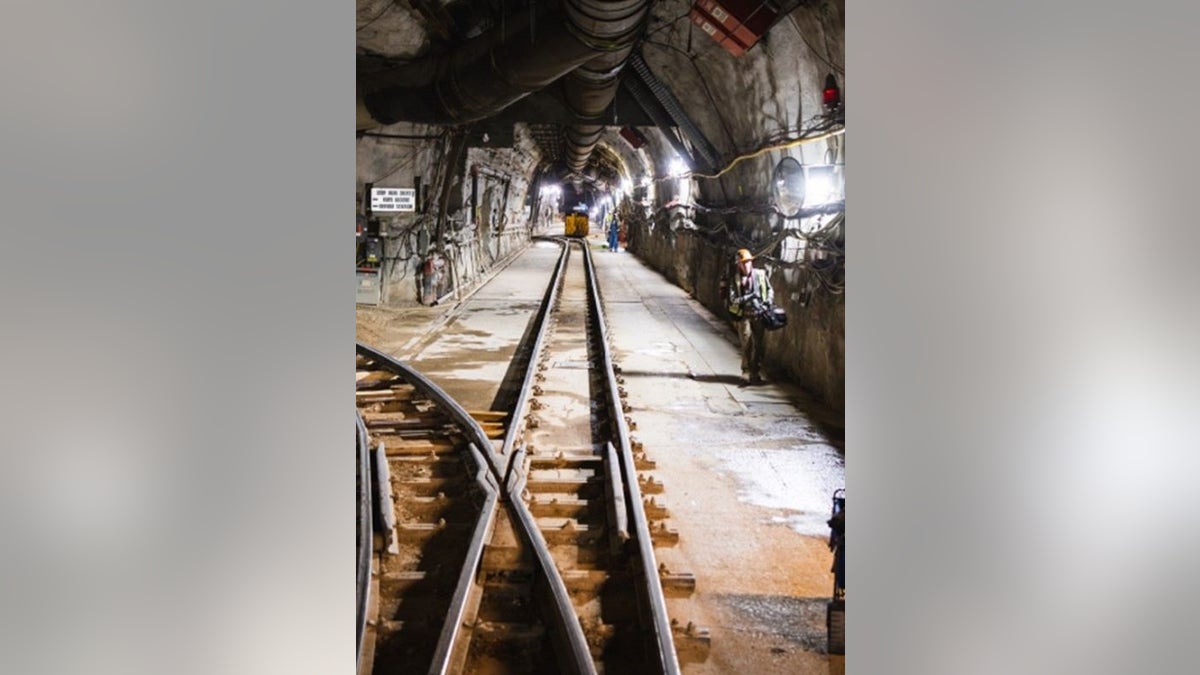 P tunnel in Area 12 of the Nevada National Security Site