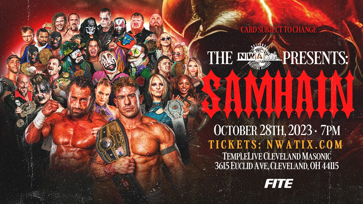 NWA Samhain card