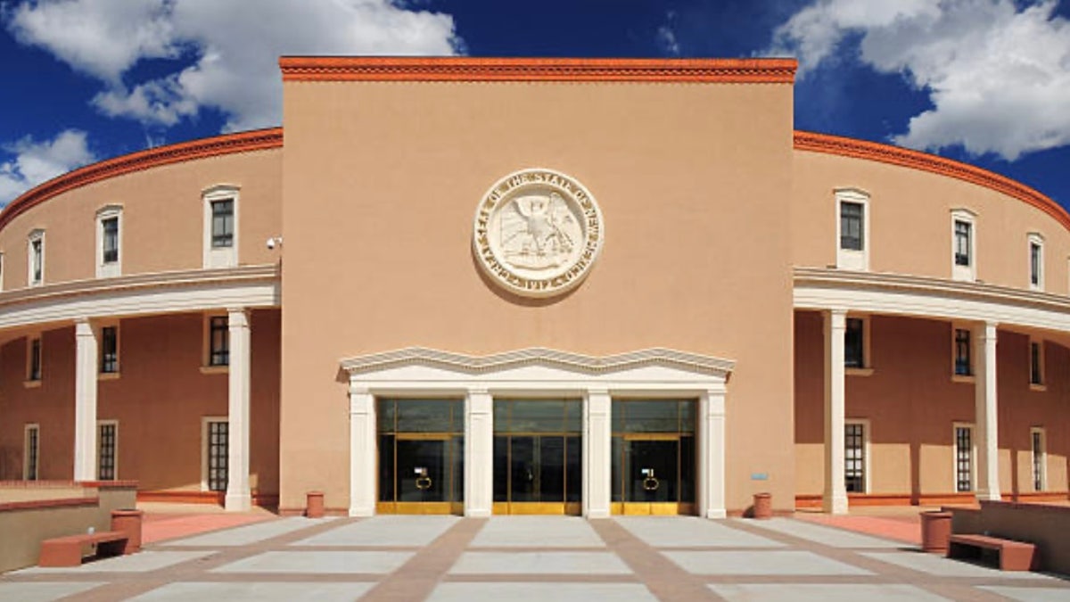 New Mexico State Capitol, in Santa Fe, New Mexico