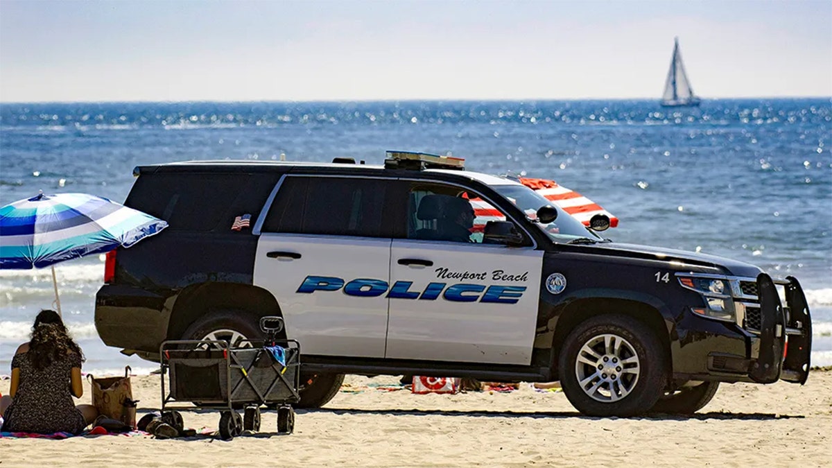 Newport Beach police car